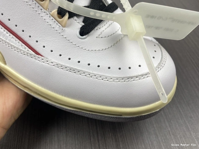 Off-White White Retro Jordan DJ4375-106 Red SP Low 2 0723